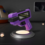 Mini pistolet violet